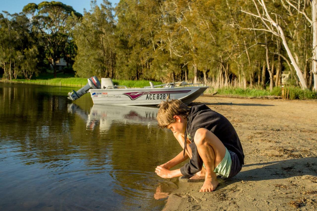 Big4 Wallaga Lake Holiday Park Bermagui Buitenkant foto